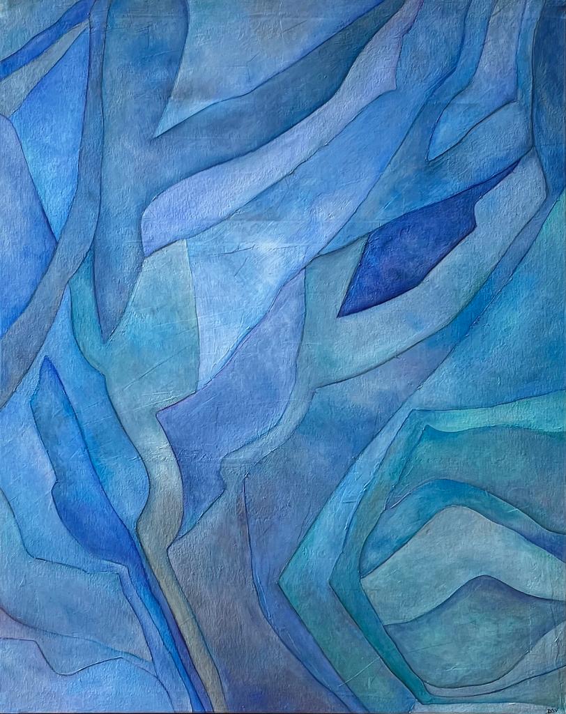 Crevasses 4 by Débora Sánchez Viqueira