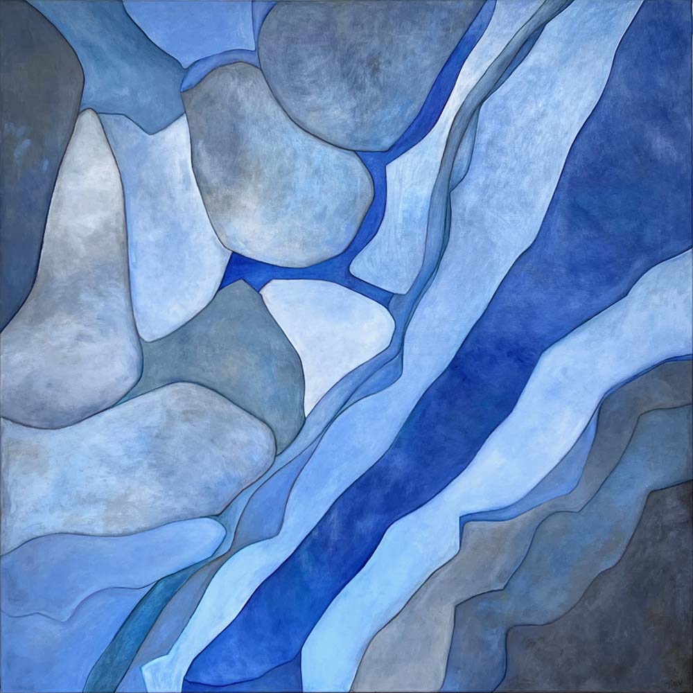 Crevasses 1 by Débora Sánchez Viqueira