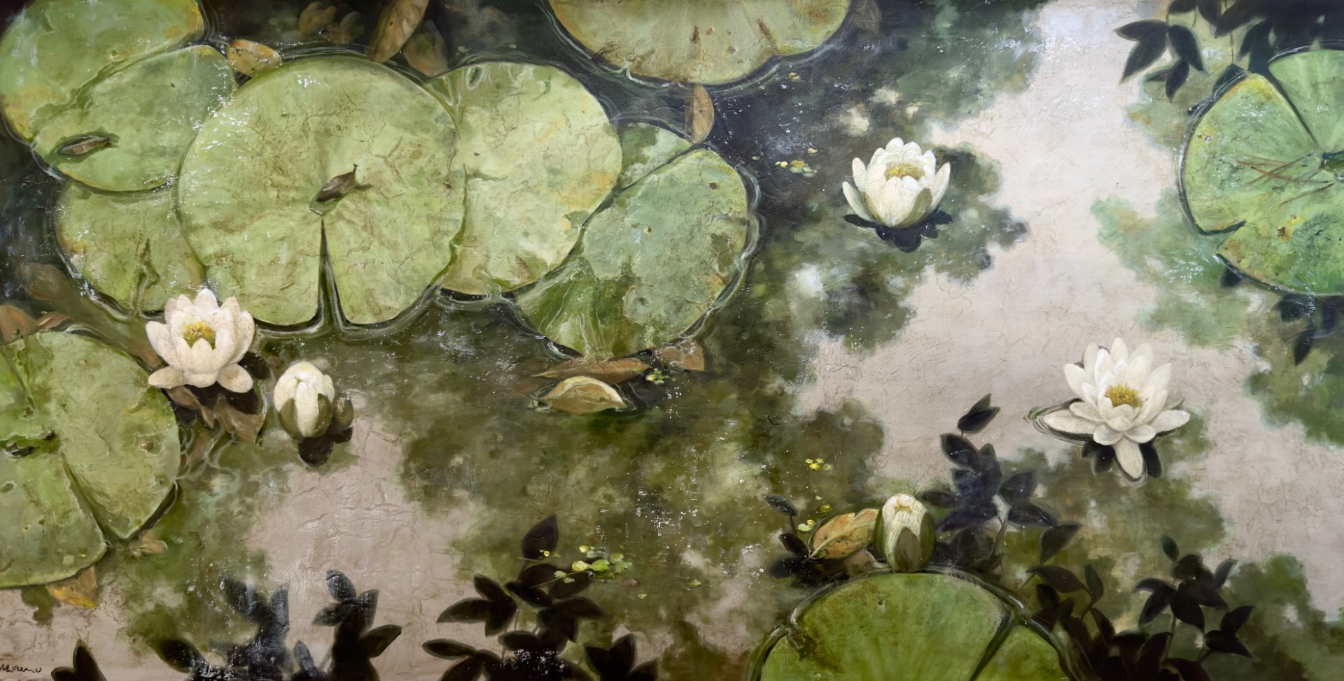 G Waterlillies by Carol Moreno