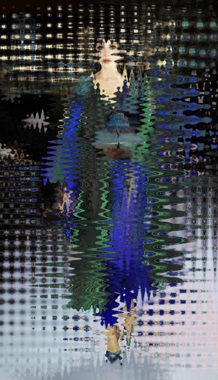 Blue Night by Monica Agudelo