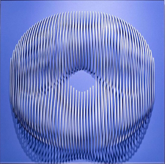 Donut - Blue by Adriana Dorta