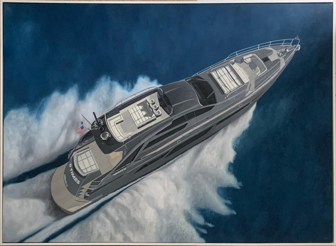 Pershing 9X Yacht by Billy Monsalve Duffo