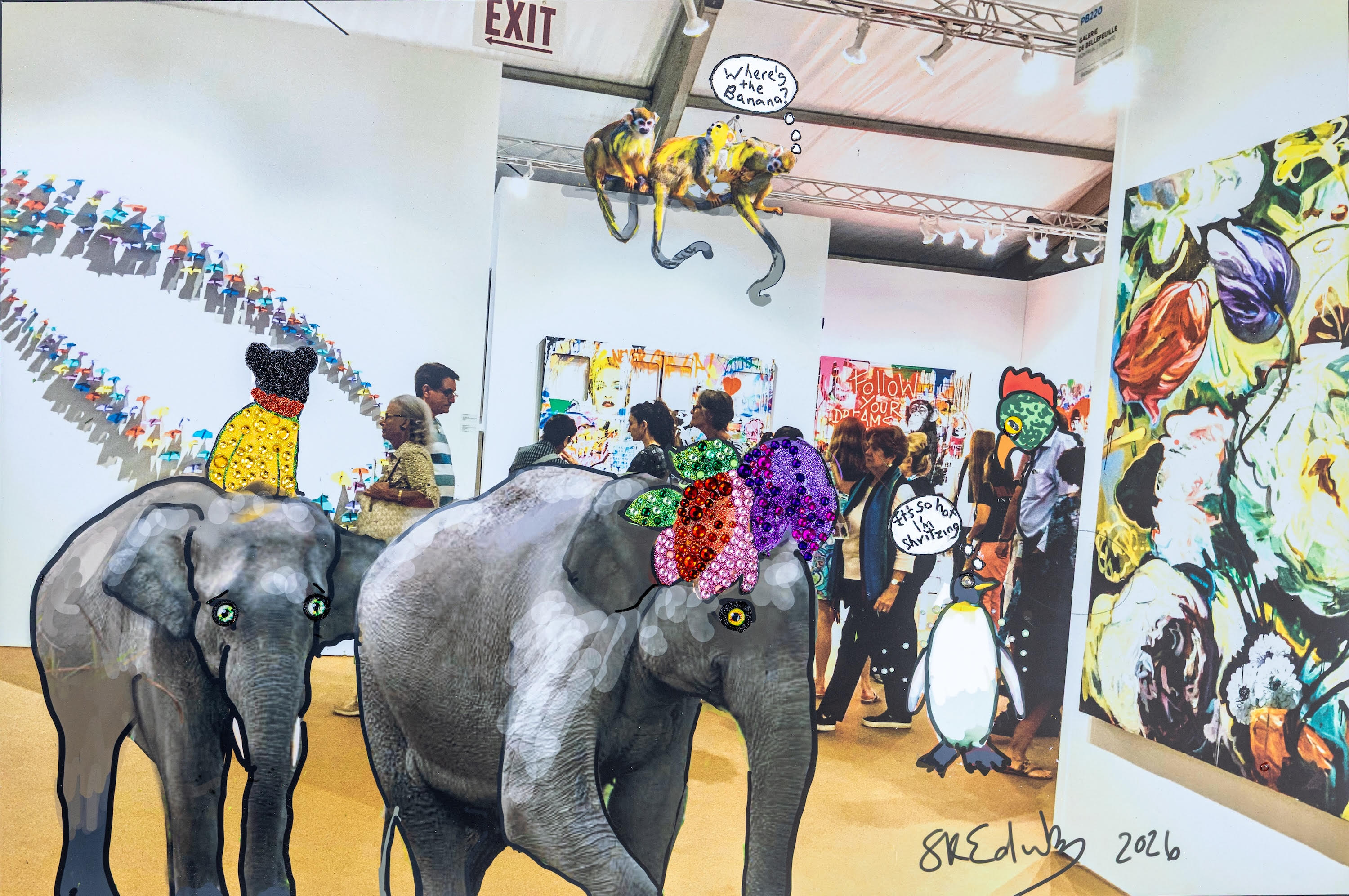 It's So Hot, I'm Shvitzing by Suzi K. Edwards